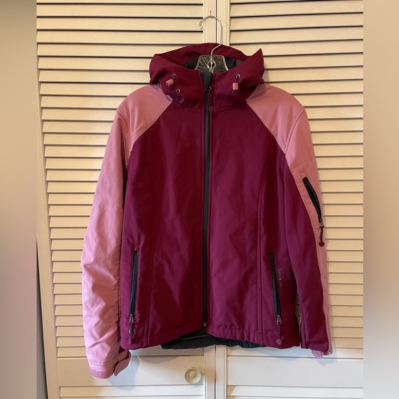 Black Diamond Jackets & Blazers - Black Diamond Double Diamond Fleece Lined Ski/Snowboarding Jacket Pink Size M
